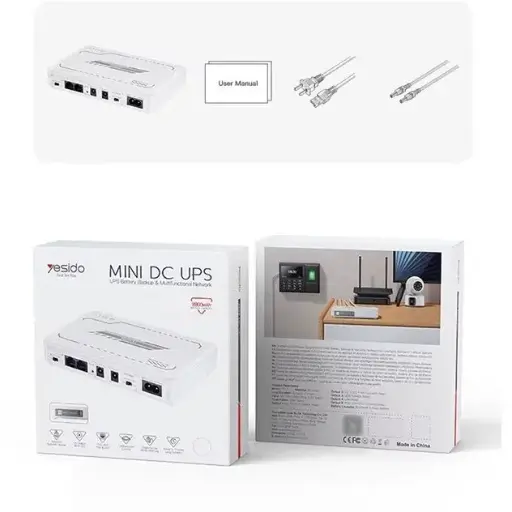 Yesido Mini DC UPS 8800mAh yp74k