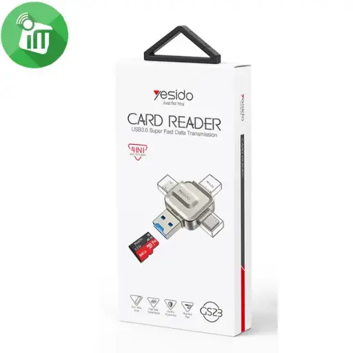 Yesido GS23 4in1 USB 3.0 Multifunction Card Reade