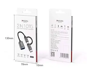 Yesido 2in1 OTG usb3.0 Super Fast Data Transmission