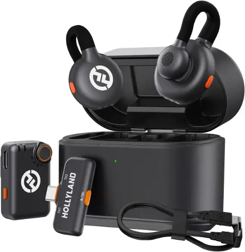 Hollyland LARK M2S - Wireless Lavalier Microphone