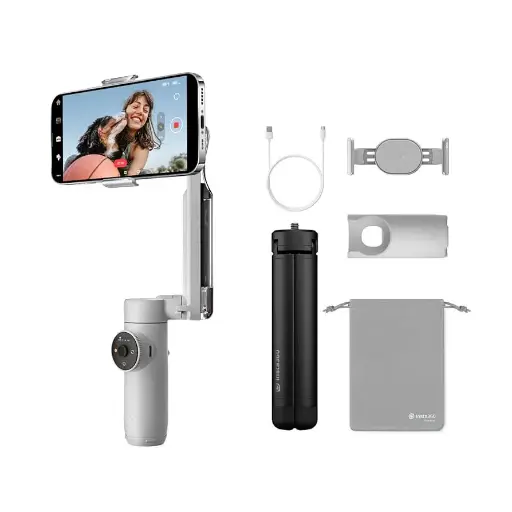 INSTA360 Flow Pro – Tripod Bundle, Stone Gray  إنستا360 فلو برو