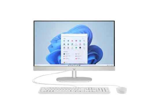 All-in-One HP 24-cr0255nh Intel Core i7-1355U RAM 16GB SSD 512GB 24 FHD IPS Touch white