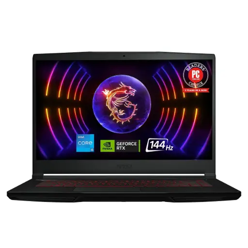 MSI GF63 CORE I5-12450H 512GB SSD 8GB RTX 2050 144HZ
