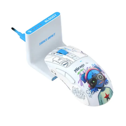 Bloody R73 Ultra Duo-Nyx Miragedual mode wireless gaming mouse