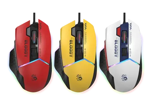 Bloody W95 Max Sports 12000 CPI Activated Extra Fire RGB Gaming Wired Mouse