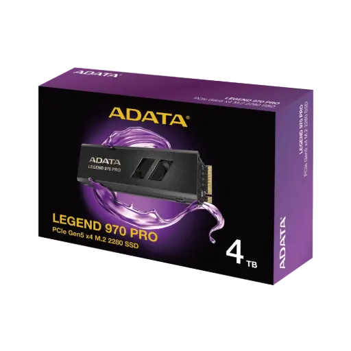 ADATA LEGEND 970 M.2 2280 PCIe Gen5x4  Solid State Drive - 4TB