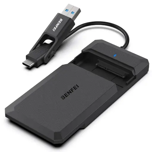 BENFEI 2.5 Inch SATA to USB External Hard Drive Enclosure