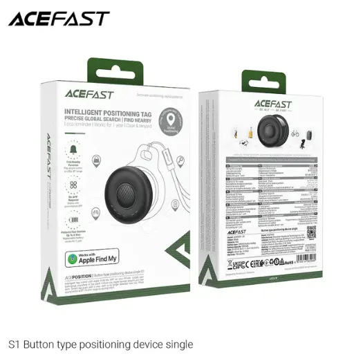 [S1] ACEFAST S1 Button Type AIR TAG