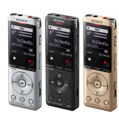 Sony ICD-UX570F Light Weight Voice Recorder, with 20hours