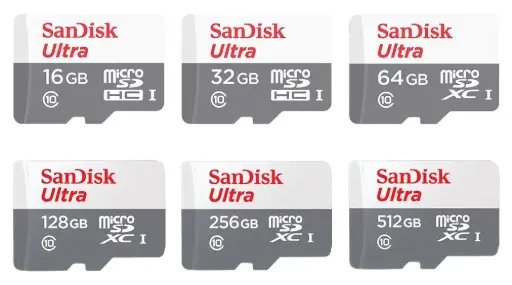 SanDisk Ultra Micro SDHC SDXC  UHS-I 100 MB/S