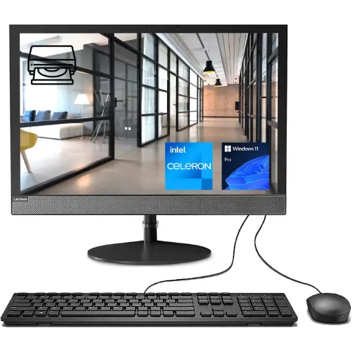 [NQ1271] LENOVO AIO V130 DUAL CORE 8GB SSD 256GB 20" WIN10