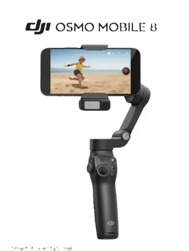 DJI Osmo Mobile 8 – Smartphone Gimbal Stabilizer دي جي آي أوزمو موبايل 8