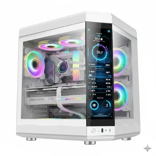 CASE LOVING LC-1000 SCREEN White Full Tower