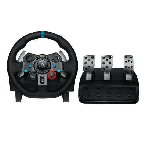 Logitech g29 driving force steeving wheels & pedals   ( Open Box )
