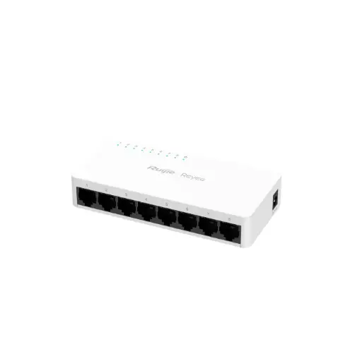 Ruijie RG-ES08G-L, 8-Port 10/100/1000 Mbps Unmanaged Non-PoE Switch