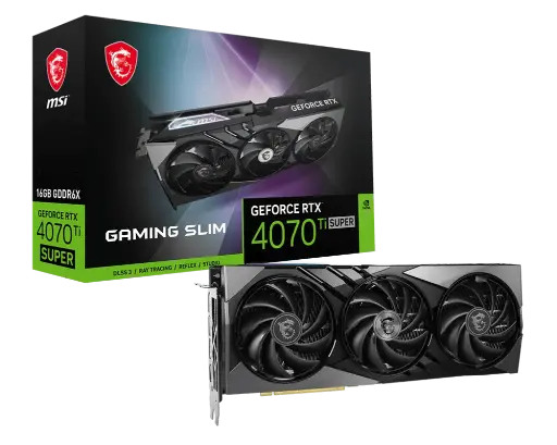 MSI GAMING SLIM GeForce RTX 4070 Ti SUPER (used )
