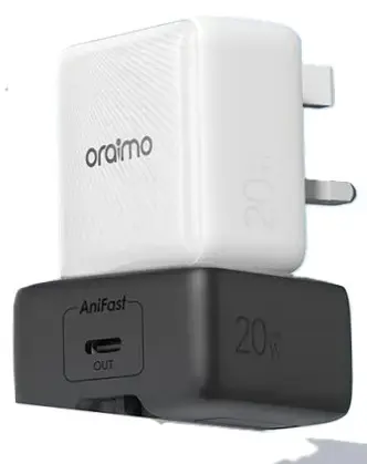Oraimo Power Cube Charger 20W 1 Port