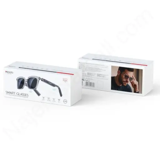 Yesido Io41 Smart Bluetooth Glasses - IP54 Waterproof, HD Call, Open-Ear Audio Comfort 