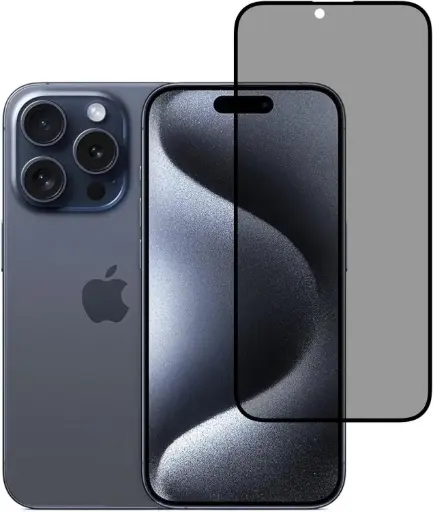 M5 Tempered Glass 3D Privacy Protector for iphone 16/17 Pro Max