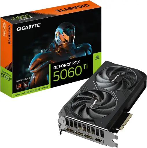 Gigabyte GeForce RTX™ 5060 Ti WINDFORCE 16GB