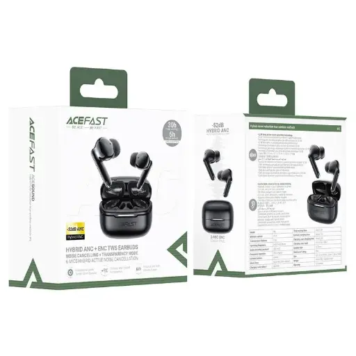 ACEFAST W5 Active Noise Cancelling wireless earbuds
