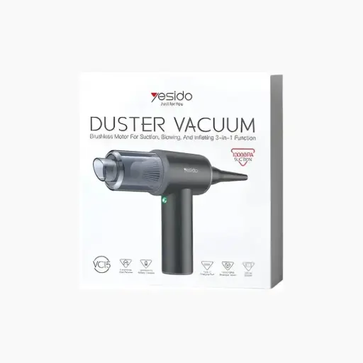 Yesido VC15 3-in-1 portable mini vacuum cleaner
