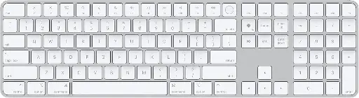 Apple Magic Keyboard with Numeric Keypad كبير TOUCH ID مستعمل 