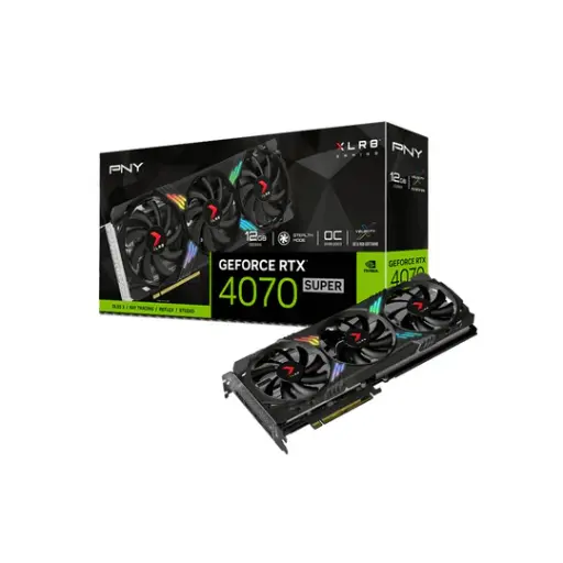 [NQ1813] NVIDIA RTX PNY 4070 SUPER 12GB 3F FANS