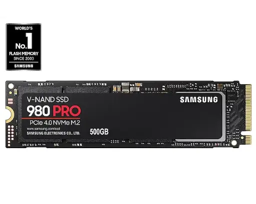 [NQ2246] SSD 980 PRO SAMSUNG PCIE 4 NVME M.2 500GB 7000MB/s