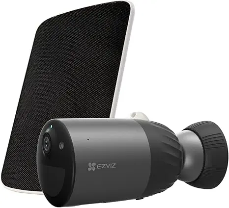 [NQ754] EZVIZ SMART HOME BATTREY CAMERA OUTDOOR BC1C 4MP+SOLAR PANAL
