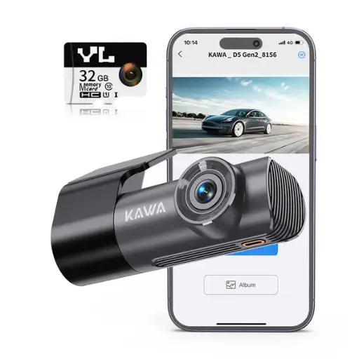 [NQ1200] KAWA Dash Cam 2K (داش كام)