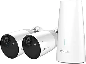 [NQ757] EZVIZ SMART HOME BATTREY CAMERA OUTDOOR KIT BC1-B2