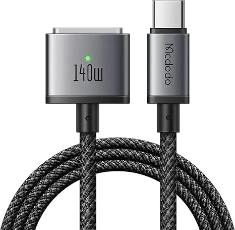 [NQ11]  Mcdodo CA-1470 140 W - Negro 2 Metros