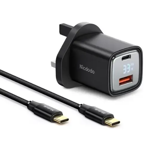 [NQ1669] Mcdodo CH-1692 - Charger - Black 