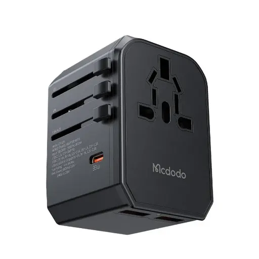 [NQ1656] Mcdodo 33W PD Fast Charging Universal Travel Adapter