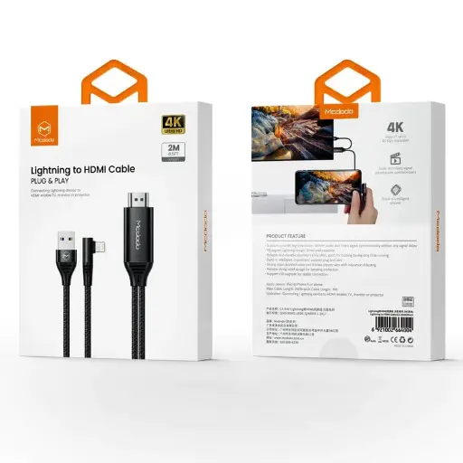 [NQ1502] MCDODO APPLE LIGHTNING TO HDMI CABLE 2M