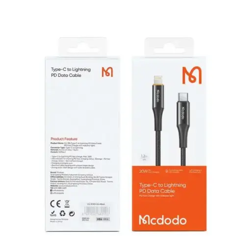 [NQ1665] Mcdodo CA-9960 20w Type-C to Lightining iPhone PD Data