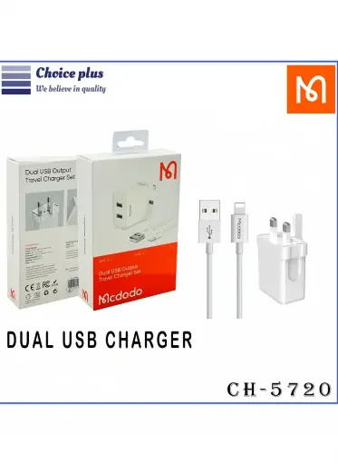 [NQ1510] MCDODO CH-5722 DUAL USB