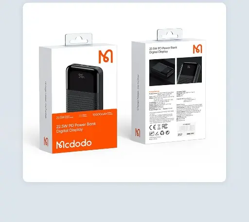 [NQ1519] MCDODO MC-5851 22.5W PD Power Bank 10000mAh Digital