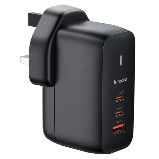 [NQ1521] MCDODO MDD GAN 65W Mini Chargeur Fast Chargeur 3 Ports