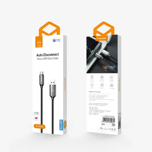 [NQ1686] Mcdodo Smart LED Auto Disconnect Fast Charging USB Charging Cable
