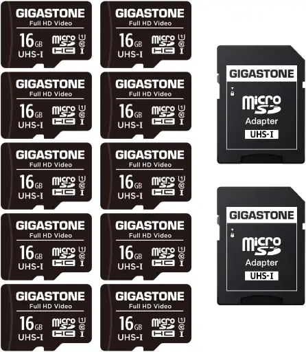 GIGASTONE + TEAMGROUP 16GB MICRO SD