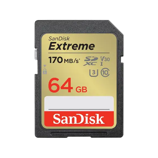 [NQ2290] SanDisk Extreme PRO microSDXC 64GB 170MB + SD Adapter