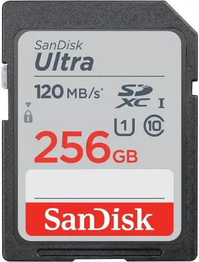 [NQ2035] RAM SD SANDISK 256GB 120MB/S