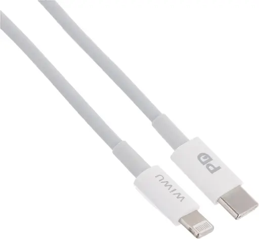 [NQ2495] WIWU G90 20W USB-C To Lightning Cable 2.4A 1.2m