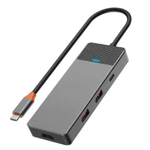 [NQ2502] WIWU LINKER A721HD 7 IN 1 USB-C HUB