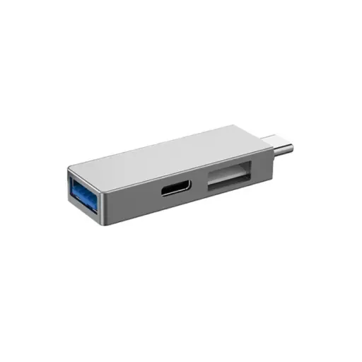 [NQ2524] WiWU T02 Pro USB Type-C Hub - Gray