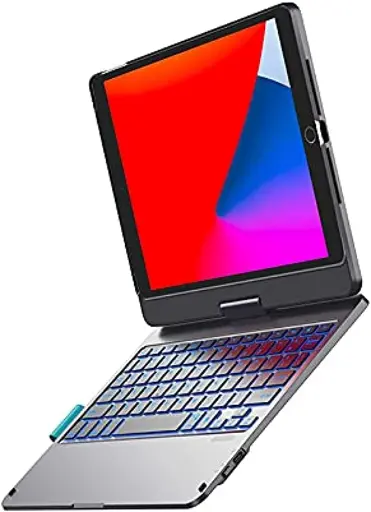 [NQ2512] WIWU WALTZ ROTATING KEYBOARD IPAD 12.9