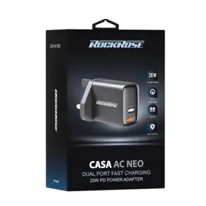 [NQ2092] ROCKROSE DUAL PORT FAST CHARGING RRTC06UK