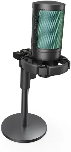 [NQ1975] Porodo Gaming Professional RGB Condenser Microphone